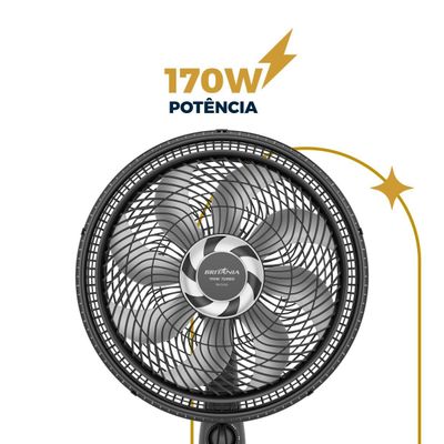 Ventilador de Coluna Britânia 8 Pás de 40cm 170W BVC42A 127V