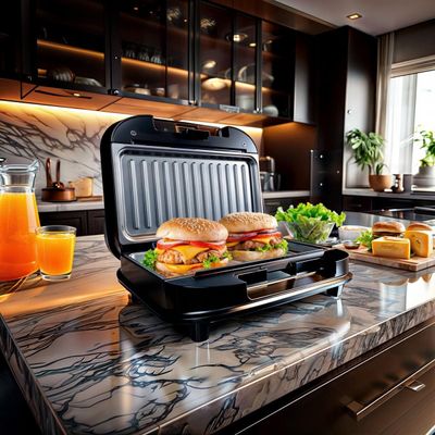 Sanduicheira e Grill Britânia Antiaderente 750W BGR25A 127V