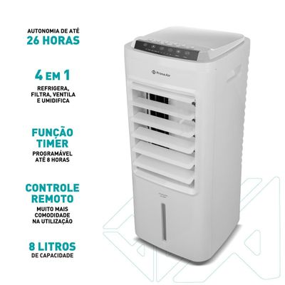 Climatizador de Ar Prime Air 8L 4 em 1 ACL08A 127V