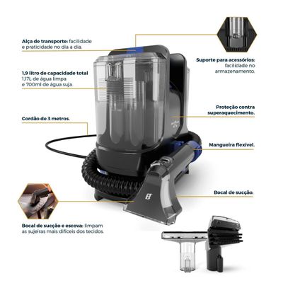 Extratora Portátil Britânia 1,9L 1600W BEX20A 127V