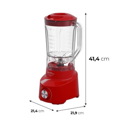 Liquidificador Britânia 2,6L 4 Velocidades Diamante 1100 127V