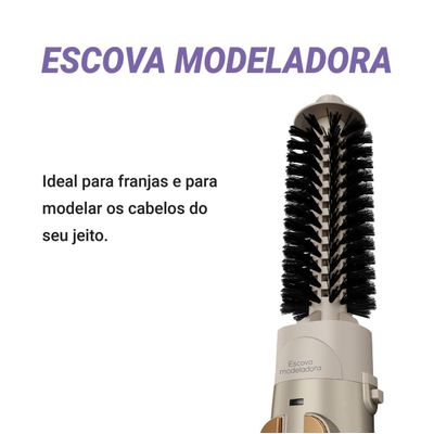 Escova Rotativa Philco 5 em 1 Bivolt 1300W PER03 Bivolt