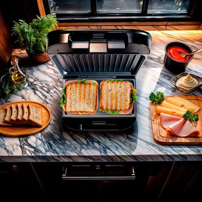 Sanduicheira e Grill Britânia Antiaderente 750W BGR25A 127V