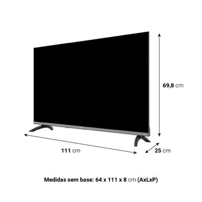 Smart TV 49" Philco UHD 4K DLED Roku P49CRA Bivolt