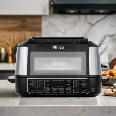 Air Fryer Philco 12L 15 em 1 Maxx Grill Redstone 1800W PAF12A 127V