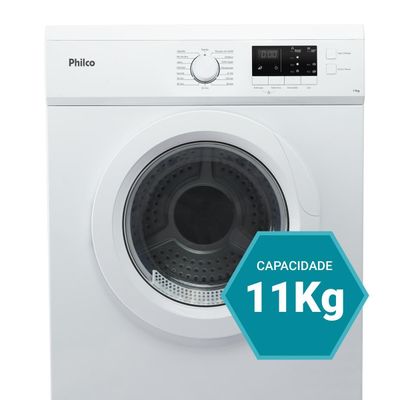Secadora de Roupas 11Kg Philco 16 Programas Branco PSEC5000 220V
