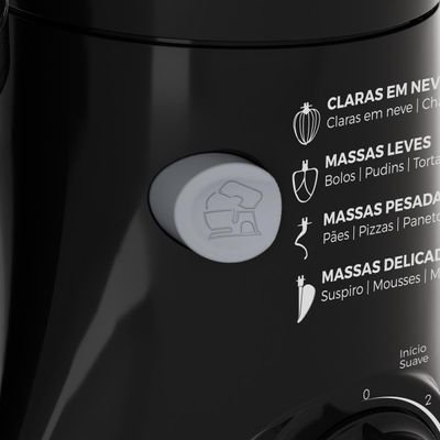 Batedeira Planetária Britânia 4L 3 Batedores BBP70A 220V