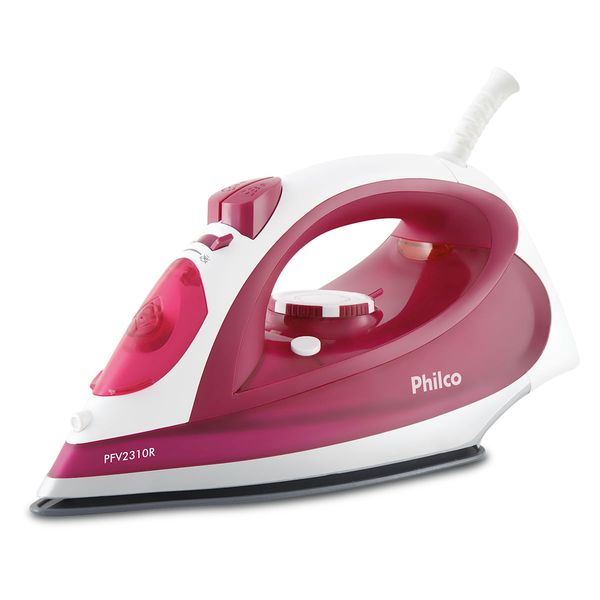 Ferro a Vapor Philco PFV2310R Cerâmico Rosa 220V