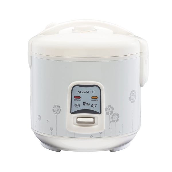 Panela de Arroz Elétrica 6 Xícara PA6X Agratto Branca 127V