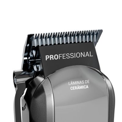 Máquina de Cortar Cabelo Philco 8 Acessórios 10W PCR07 Bivolt