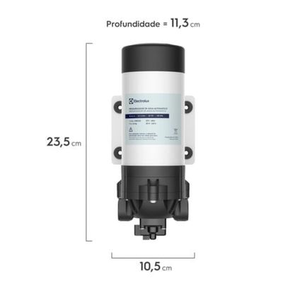 Pressurizador de Água Electrolux Automático para Geladeiras e Purificadores 127V 127V