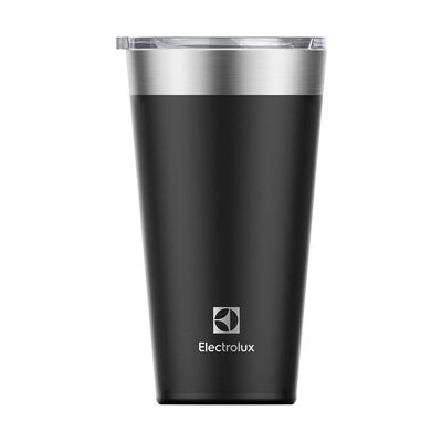 Copo Térmico Electrolux 560ml Preto Sense com Tampa Hermetica