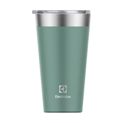 Copo Térmico Electrolux 560ml Verde Sense com Tampa Hermetica