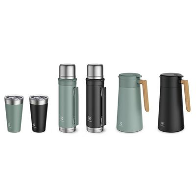 Copo Térmico Electrolux 560ml Verde Sense com Tampa Hermetica