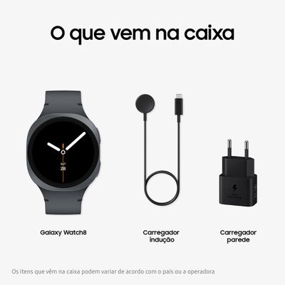 Smartwatch Samsung Galaxy Watch8 40mm LTE Grafite