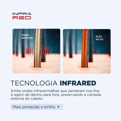Prancha Alisadora Mondial Infrared P-01-IR Tourmaline