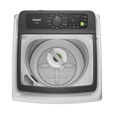 Máquina de Lavar Consul CWN14AB 14kg Modo Eco Reuso de Água Filtro Anti-Fiapo Branca Branco / 110