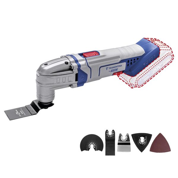 Multiferramenta Oscilante Tramontina by TOTAL 20V