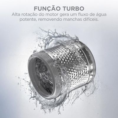 Máquina de Lavar Midea MF201W 11kg Conectada Wi-Fi Branca Branco / 110