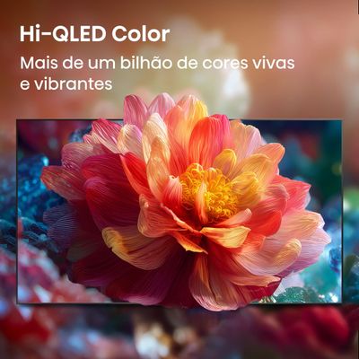 Smart TV 50" 4K QLED Hisense 50Q6QVV Vidaa