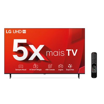 Smart TV 98" 4K LG 98UT9050PSA WebOS 24 Smart Magic