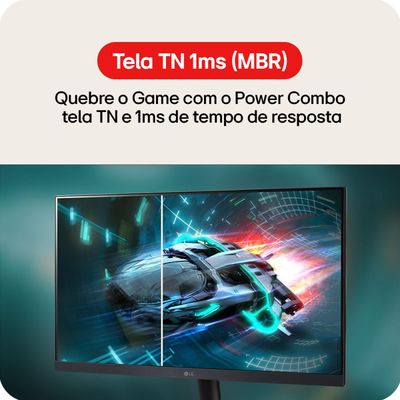 Monitor 22 Full HD LG 22U403A-B 120Hz 1ms