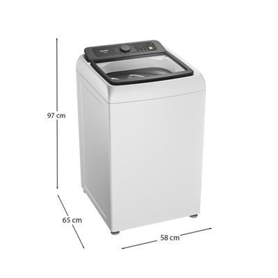 Máquina de Lavar Consul CWN14AB 14kg Modo Eco Reuso de Água Filtro Anti-Fiapo Branca Branco / 110