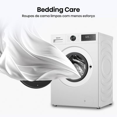 Lava e Seca Hisense WD1i11 11kg Lava e 7kg Seca Branca Branco / 110