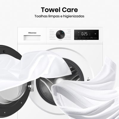 Lava e Seca Hisense WD1i11 11kg Lava e 7kg Seca Branca Branco / 110