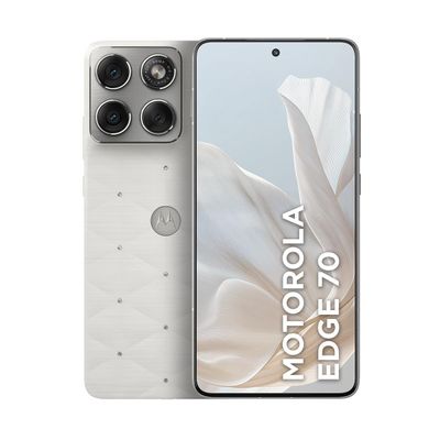 Smartphone Motorola Edge 70 6.7 512GB 5G Cloud Dancer Branco / Bivolt