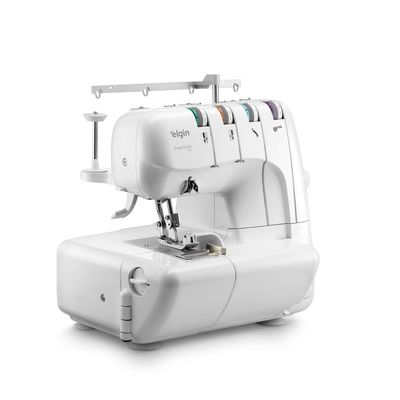 Máquina de Costura Overlock Elgin OV2000 Branca 110W branca / 220