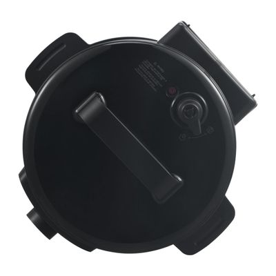 Panela de Pressão Elétrica Mecânica Midea 4L Inox Preta / 220