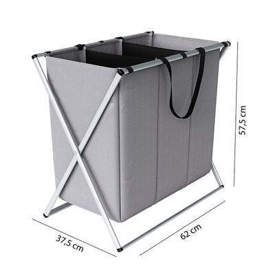 Organizador de Roupas Euro Home Flash Limp Cinza
