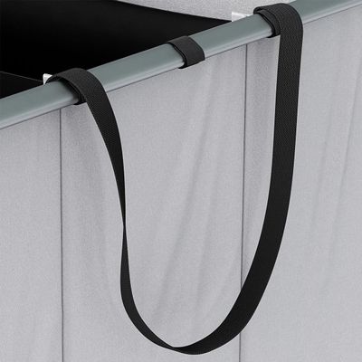 Organizador de Roupas Euro Home Flash Limp Cinza
