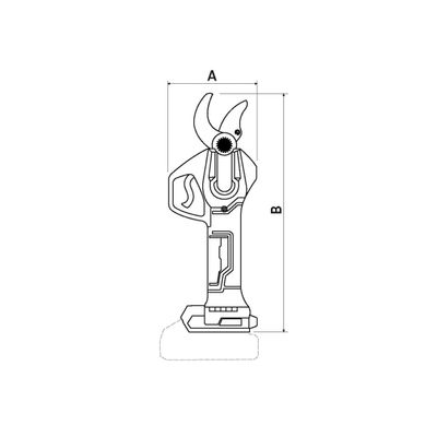 Tesoura de Poda Tramontina by TOTAL 20V