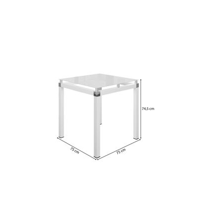 Conjunto de Mesa Artefamol Harpia 75x75cm