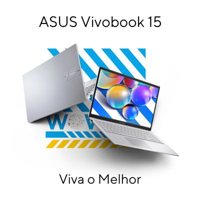 Notebook ASUS Vivobook 15 Core i5 8GB 256GB SSD