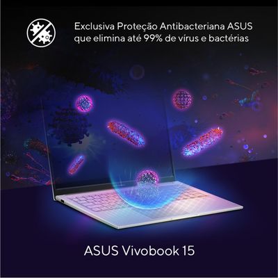 Notebook ASUS Vivobook 15 Core i5 8GB 256GB SSD