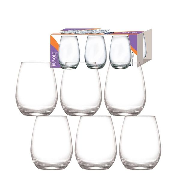 Conjunto de Copos para Água Ruvolo Emerald