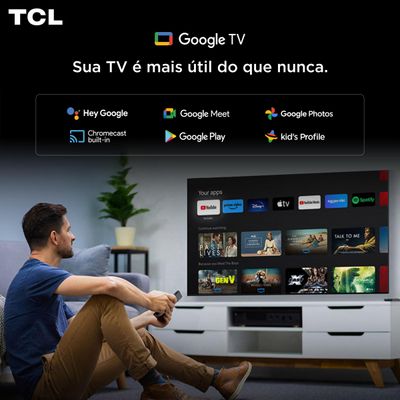 Smart TV 75 4K QLED TCL Google TV