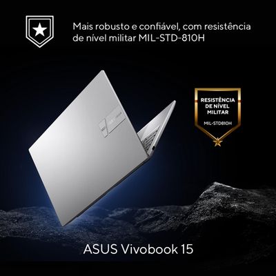 Notebook ASUS Vivobook 15 Core i5 8GB 256GB SSD