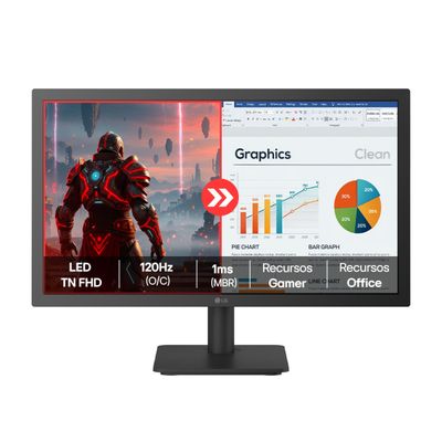 Monitor 22 Full HD LG 22U403A-B 120Hz
