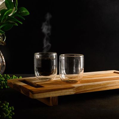 Conjunto de Copos para Café Wolff Parede Dupla