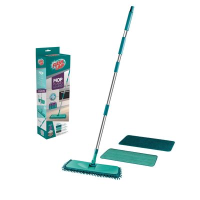 Mop Plano 3 em 1 Flash Limp Evo Verde