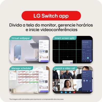 Monitor 22 Full HD LG 22U403A-B 120Hz