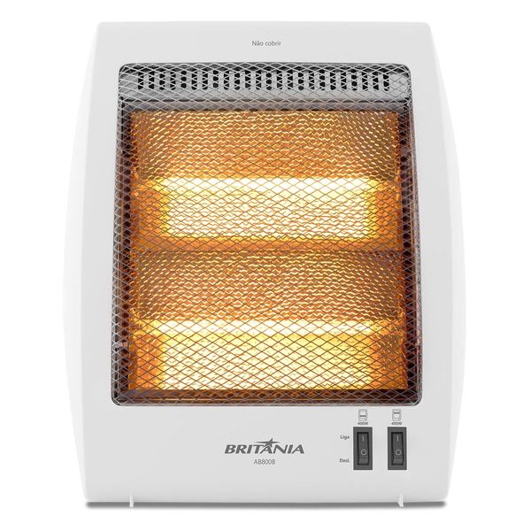 Aquecedor Halógeno Britânia AB800B 800W 220