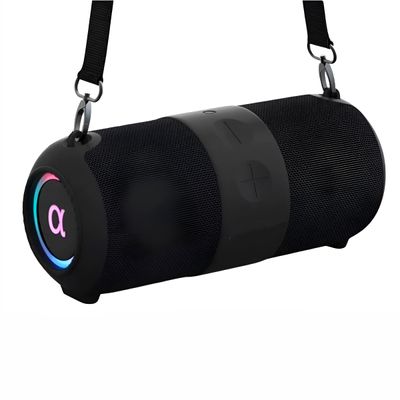 Caixa de Som Bluetooth 60W Portátil IPX6 à Prova D Água com LED Bateria 4500mAh Potente Alta Top Pro