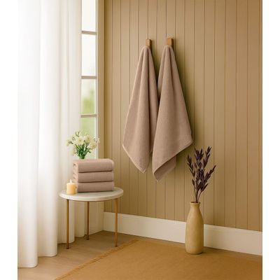 Kit 2 Toalhas De Banho De Algodão Rovitex Home Marrom UN / Marrom