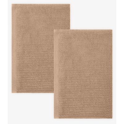 Kit 2 Toalhas De Banho De Algodão Rovitex Home Marrom UN / Marrom