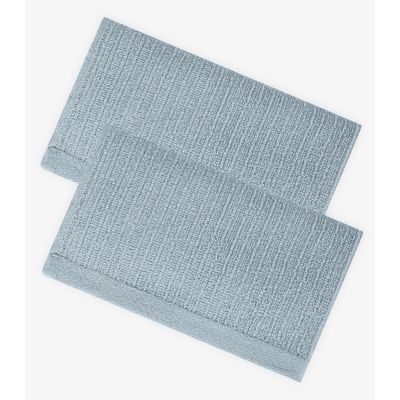 Kit 2 Toalhas De Rosto De Algodão Rovitex Home Azul UN / Azul